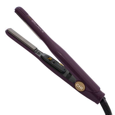 Brilliance 0.5 Inch Black Titanium Hairstyling Iron